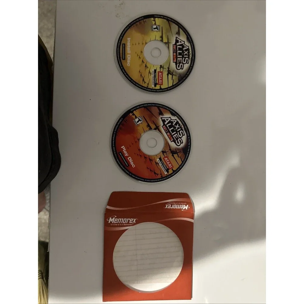 Axis & Allies PC-CD ROM  Play Disc ONLY - NO Key, CASE, MANUAL or BOOK